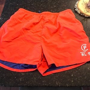 Men's Ralph Lauren swim trunks.